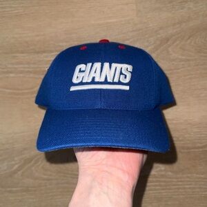Vintage New York Giants Logo Athletic SnapBack Hat New With Tags